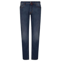 Jacob Cohen Blue Cotton Men’s Slim Fit Jean - Jeans