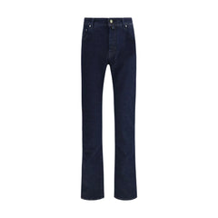 Jacob Cohen Blue Cotton Slim Fit Jeans - 34