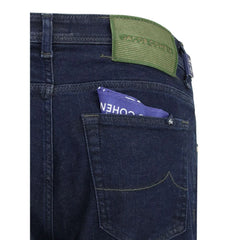 Jacob Cohen Blue Cotton Slim Fit Jeans - 34