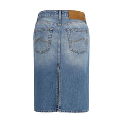 Jacob Cohen Blue Denim Skirt - IT44 | L