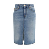 Jacob Cohen Blue Denim Skirt - IT44 | L