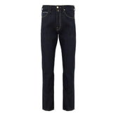 Jacob Cohen Blue Polyester Tapered Jean - Jeans