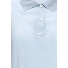 Jacob Cohen Blue Wool Oves Aries Shortsleeve Shirt