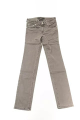 Jacob Cohen Gray Cotton Women Jeans - Jeans
