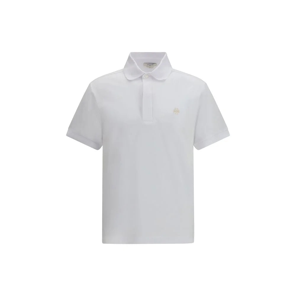 Jacob Cohen White Cotton Polo Shirt