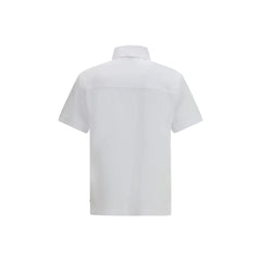 Jacob Cohen White Cotton Polo Shirt