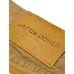 Jacob Cohen Yellow Cotton Skinny Pant - W30