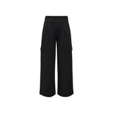 Jacqueline De Yong Black Polyester Pant - Joggers