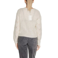 Jacqueline De Yong Cream Marabou Sweater - IT38|XS - Sweaters