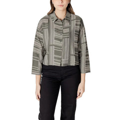 Jacqueline De Yong Green Viscose Shirt - Shirts