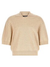 Jacquemus Beige Cotton Polo Shirt - L