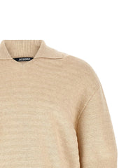 Jacquemus Beige Cotton Polo Shirt - L