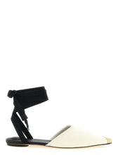 Jacquemus beige cowhide leather espadrilles with square toe and traditional jute midsole, front view.