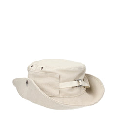 Jacquemus Beige Linen Bucket Hats - 60 cm|XL
