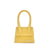 Jacquemus Bicolor Calf Leather Bos Taurus Shoulder Bag