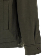 Jacquemus Bicolor Virgin Wool Shell Jacket - IT50 | L