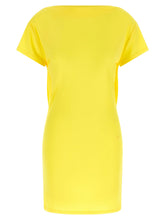 Jacquemus Bicolor Viscose Short Dress