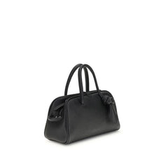 Jacquemus Black Calf Leather Bos Taurus Handbag