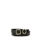 Jacquemus Black Calf Leather Bos Taurus Regular Belt
