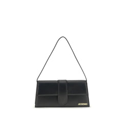 Jacquemus Black Calf Leather Bos Taurus Shoulder Bag