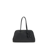 Jacquemus Black Calf Leather Bos Taurus Shoulder Bag