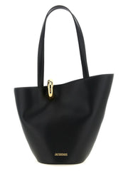 Jacquemus Black Cowhide Shoulder Bag