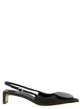 Jacquemus Black Lamb Leather Mid Heel Pumps