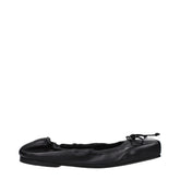 Jacquemus Black Leather Ballet Flats - EU36/US6