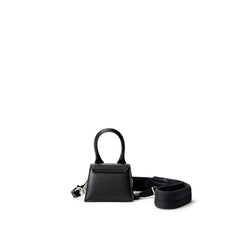 Jacquemus Black Leather Handbag - Cross Body Bags