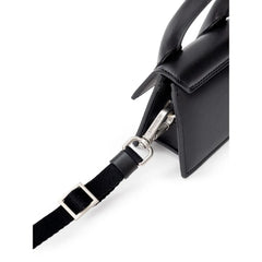 Jacquemus Black Leather Handbag - Cross Body Bags