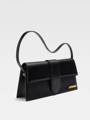 Jacquemus Black leather Le Bambino Long