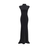 Jacquemus Black Long Alba Dress - S - Dresses