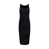 Jacquemus Black Viscose Cocktail Dress