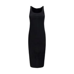 Jacquemus Black Viscose Cocktail Dress