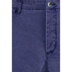Jacquemus Blue Cotton Bermuda Shorts