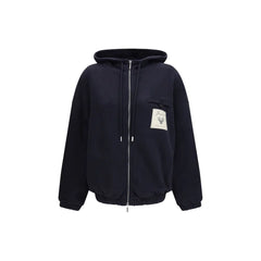 Jacquemus Blue Cotton Sweatshirt - M