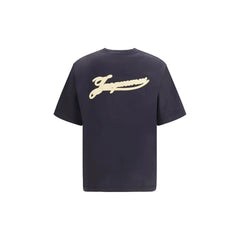 Jacquemus Blue Cotton T-Shirt