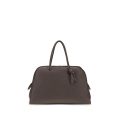 Jacquemus Brown Calf Leather Bos Taurus Handbag