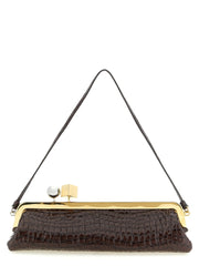 Jacquemus Brown Goatskin Clutch Bag