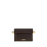 Jacquemus Brown Lamb Ovis Aries Aries Clutch Bag