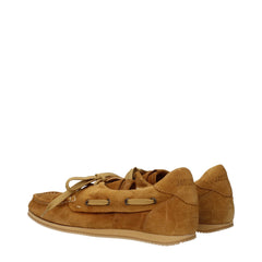 Jacquemus Brun läder slip-ons