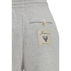 Jacquemus Gray Cotton Casual Pants - M