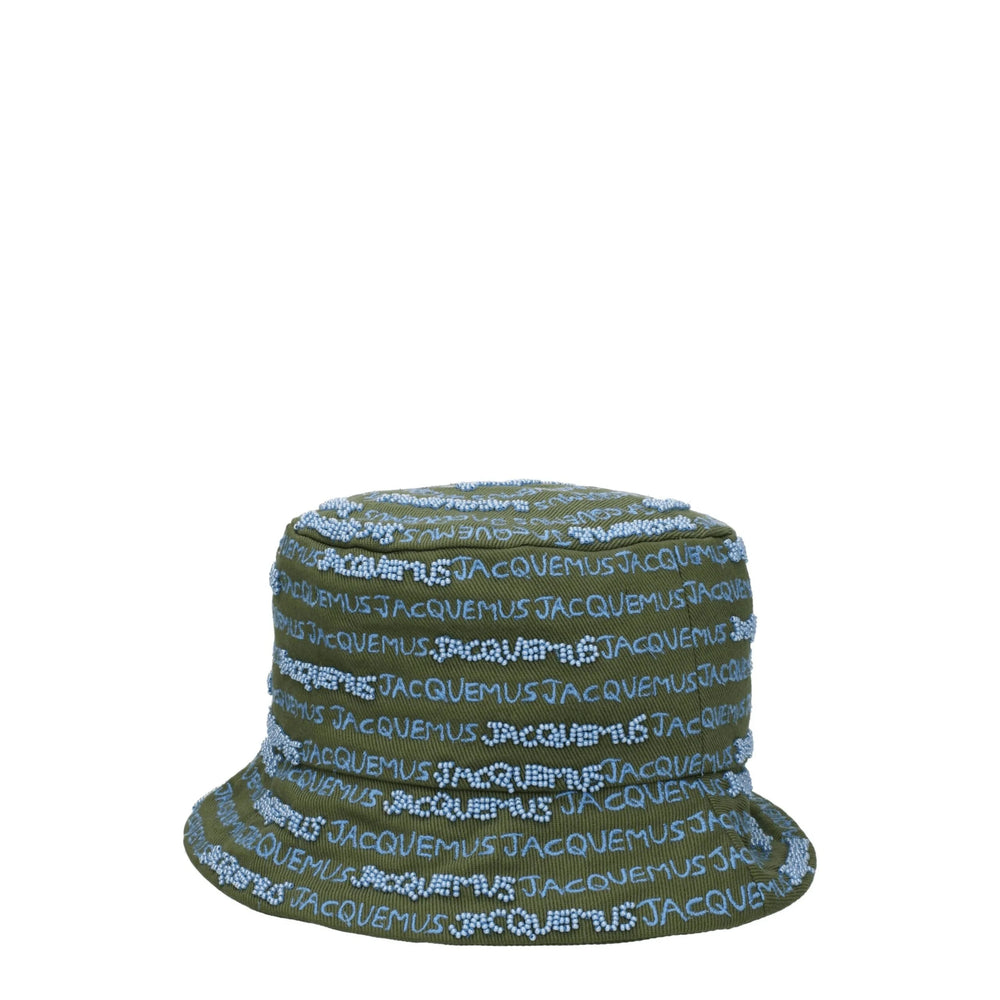 Jacquemus Green Cotton Bucket Hats