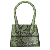 Jacquemus Green Leather Handbag