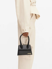 Jacquemus Le Chiquito Moyen Black Bag - Shoulder Bags