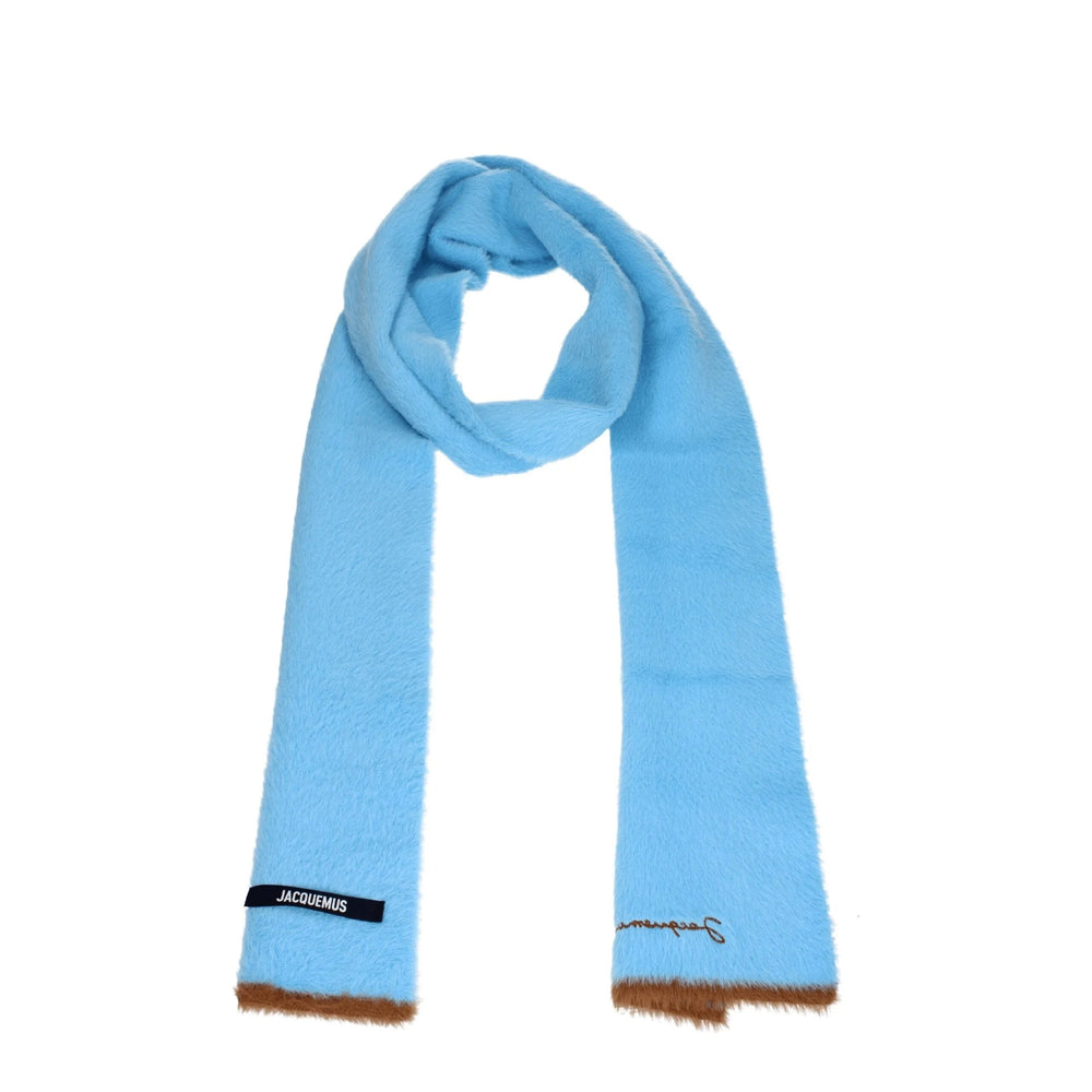 Jacquemus Light Blue Polyamide Scarves - Scarves & Shawls