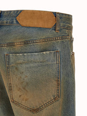 Jacquemus Multicolor Cotton Straight-Leg Jeans