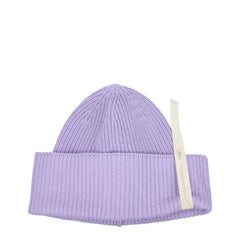 Jacquemus Purple Cotton Beanie - UNI