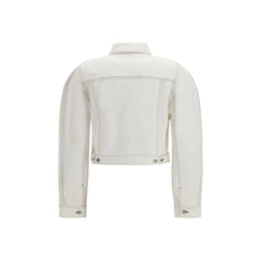 Jacquemus Bílá bavlněná džínová bunda - IT40 | M