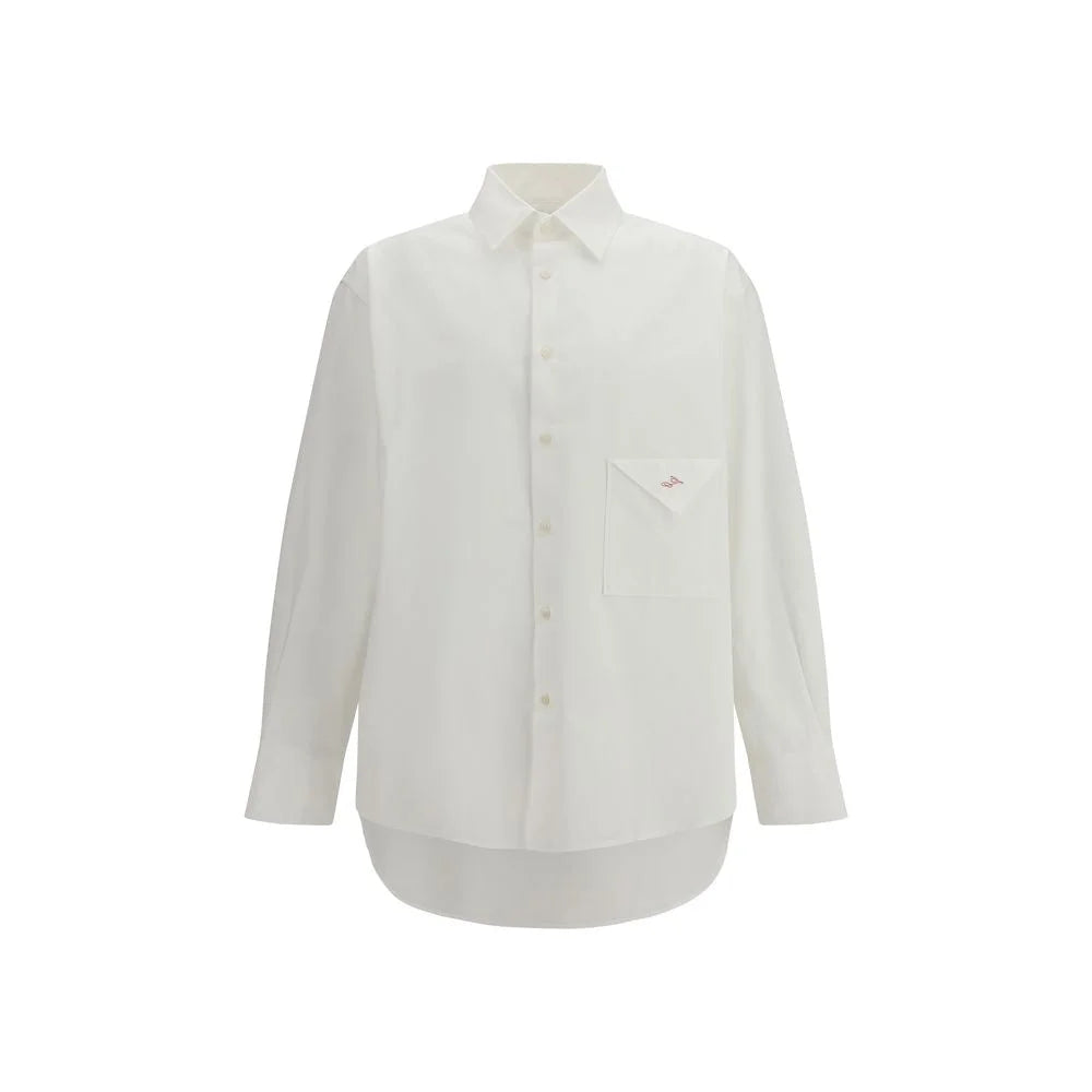 Jacquemus White Cotton Dress Shirt - IT48 | M